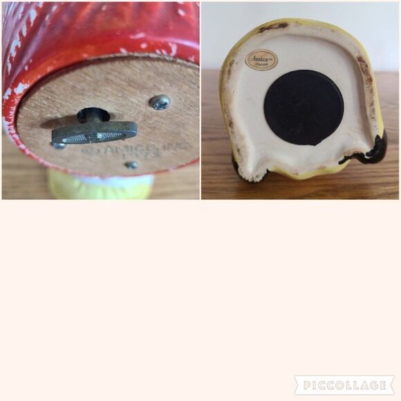 Vintage 1975 Raggedy Ann Ceramic Coin Bank With Music Box - Works! - Picture 15 of 15